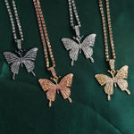 Load image into Gallery viewer, Butterfly Necklace - NovaHearts Jewelry
